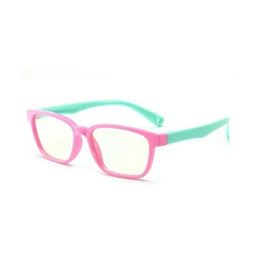 Pink and Blue Anti-Blue Light Blocking Glasses